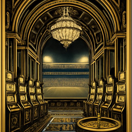 royal game slots grid screen